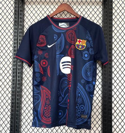 2025-26 Barcelona Navy Special Soccer Jersey Shirt