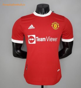 Leaked 2021-22 Manchester United Home Soccer Jersey Shirt Player Version