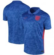 2020 EURO England Away Blue Soccer Jersey Shirt