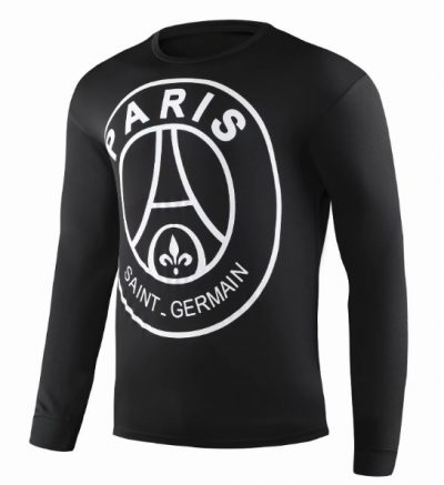 2019-20 PSG Black Paris Sweat Shirt