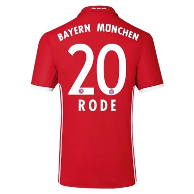 2016-17 Bayern Munich 20 RODE Home Soccer Jersey
