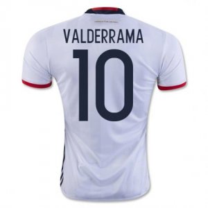 2016 Colombia Valderrama 10 Home Soccer Jersey