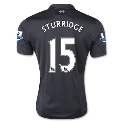 2015-16 Liverpool STURRIDGE #15 Third Soccer Jersey