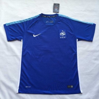 2015-16 France Training Shirt Navy Blue
