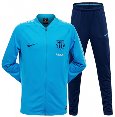 2019-20 Barcelona Blue training Kits Jacket and Pants