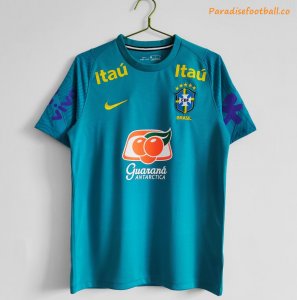 2021-22 Brazil Green Training Shirt