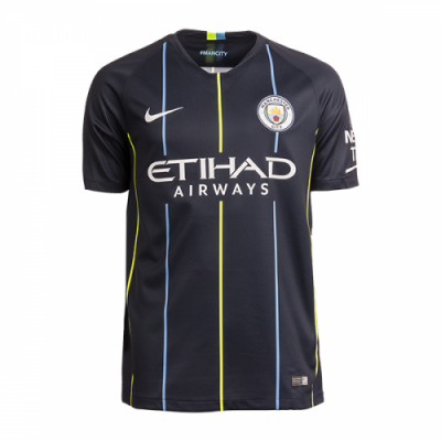 2018-19 Manchester City Away Soccer Jersey Shirt (Player Version)