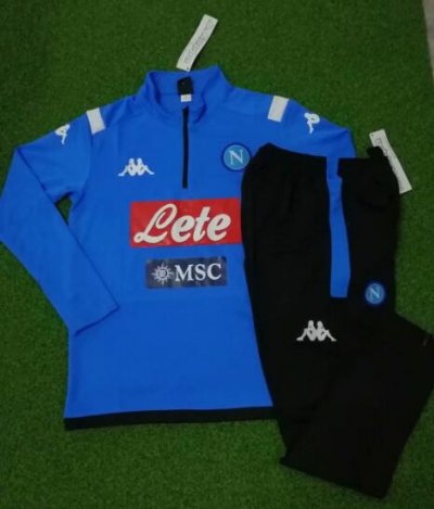 2020-21 Napoli Blue Jacket Training Suits With Pants