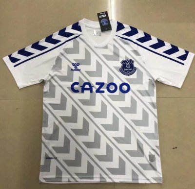 2020-21 Everton White Training Shirt