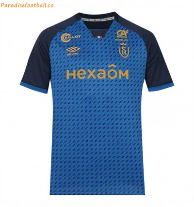 2021-22 Stade de Reims Away Soccer Jersey Shirt