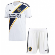 Kids Los Angeles Galaxy 2019-20 Home Soccer Shirt With Shorts