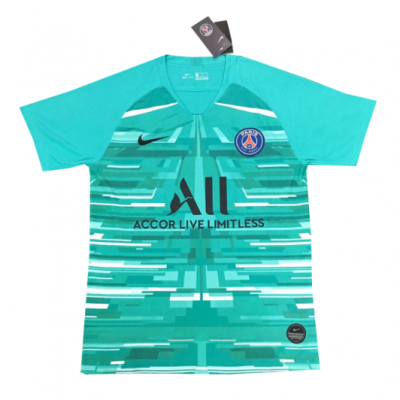 2019-20 Psg Goalkeeper Blue Soccer Jersey Shirt