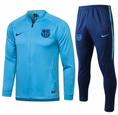 2020-21 Barcelona Blue Training Kits Jacket and Pants