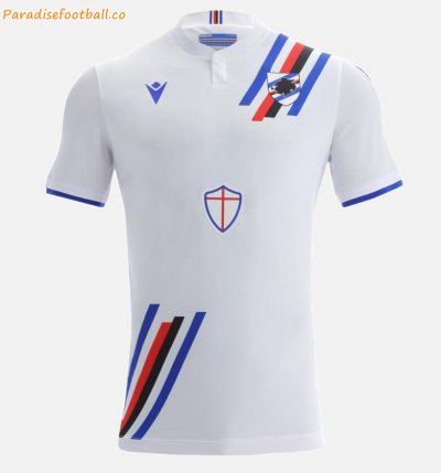 2021-22 UC Sampdoria Away Soccer Jersey Shirt