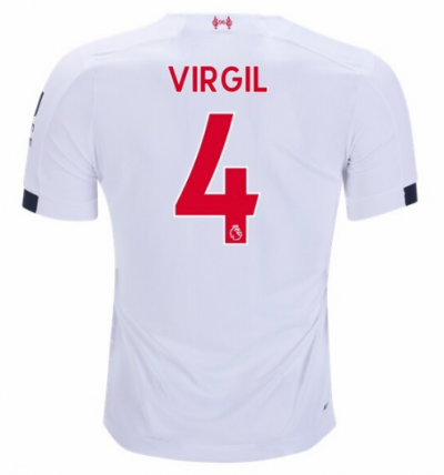 2019-20 Liverpool Away Soccer Jersey Shirt Virgil van Dijk #4