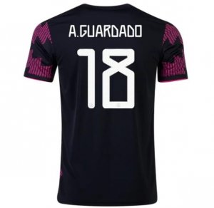 2021 Mexico Home Soccer Jersey Shirt ANDRÉS GUARDADO #18