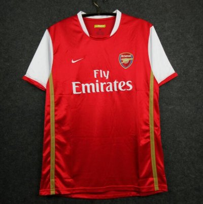 2006-2007 Arsenal Retro Home Soccer Jersey Shirt