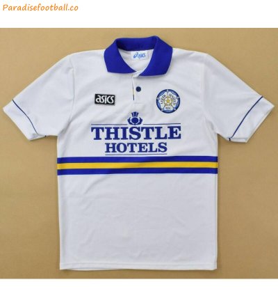 1993-95 Leeds United Retro Home Soccer Jersey Shirt