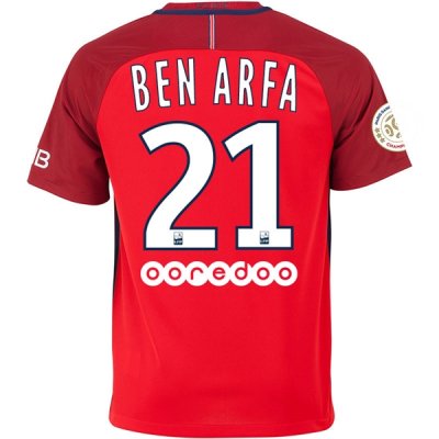 2016-17 PSG 21 BEN ARFA Away Soccer Jersey