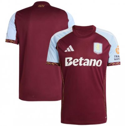 2025-26 Aston Villa Home Soccer Jersey Shirt