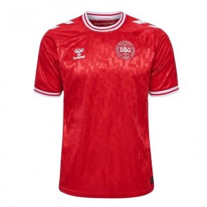 2024 Euro Cup Denmark Home Soccer Jersey Shirt