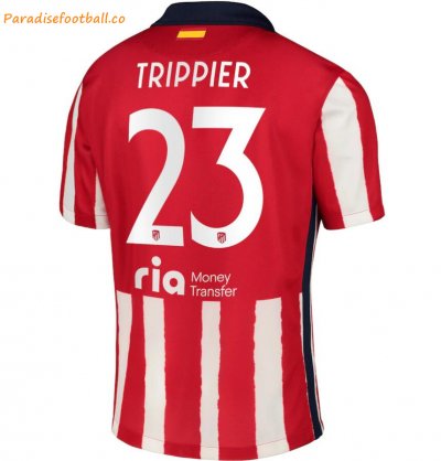 2020-21 Atlético Madrid Metropolitano Home Soccer Jersey Shirt with Trippier 23 printing