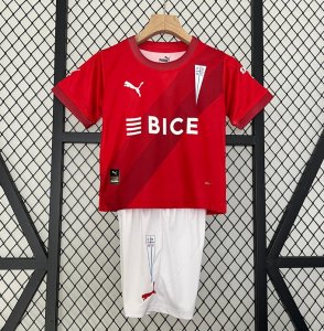 2024-25 Universidad Catolica Kids Away Soccer Kits Shirt With Shorts