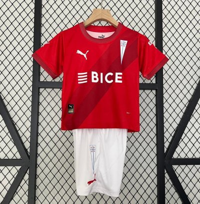 2024-25 Universidad Catolica Kids Away Soccer Kits Shirt With Shorts