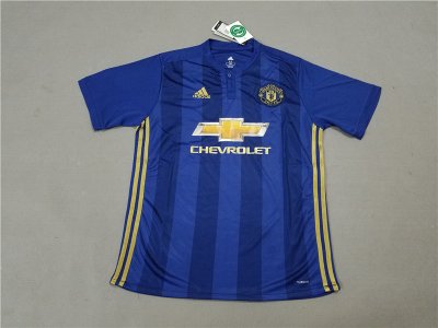 2018-19 Manchester United Blue Soccer Jersey