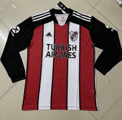 2021-22 River Plate Long Sleeve Third Away Soccer Jersey Shirt