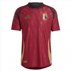 2024 Euro Cup Belgium Home Soccer Jersey Shirt Player Version