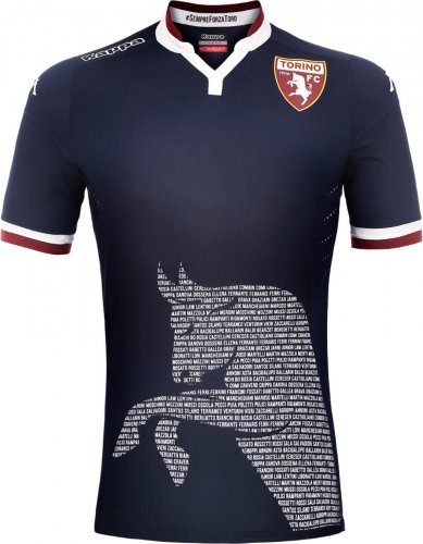 2015-16 Torino Third Soccer Jersey