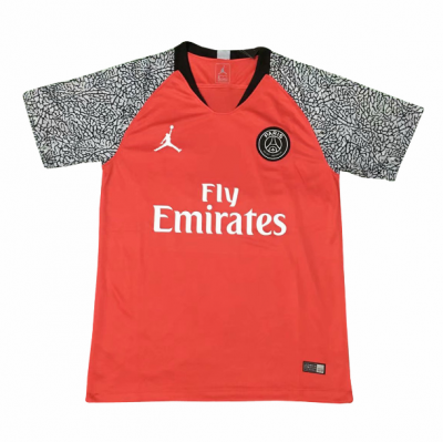2019-20 PSG Air Jordan Red Training Shirt