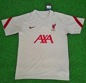 2020-21 Liverpool Light Grey Training Shirt