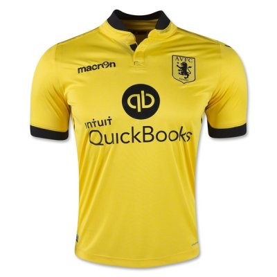 2015-16 Aston Villa Away Soccer Jersey