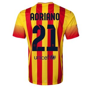 13-14 Barcelona #21 ADRIANO Away Soccer Jersey Shirt 13-14 Barcelona #21 ADRIANO Away Soccer Jersey Shirt