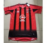 2004-05 AC Milan Retro Home Soccer Jersey Shirt
