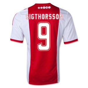 13-14 Ajax #9 Sigthorsson Home Soccer Jersey Shirt 13-14 Ajax #9 Sigthorsson Home Soccer Jersey Shirt