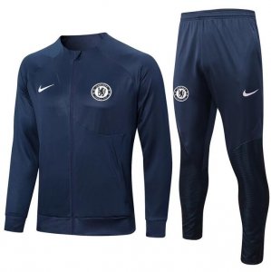 2022-23 Chelsea Navy Training Kits Jacket with Pants
