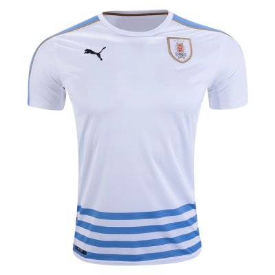 2016 Uruguay Away Socccer Jersey