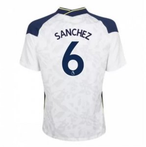 2020-21 Tottenham Hotspur Home Soccer Jersey Shirt SANCHEZ 6