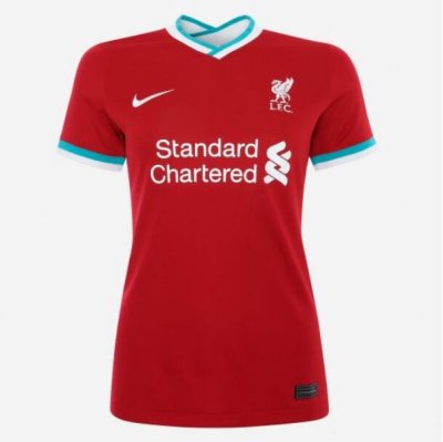 2020-21 Liverpool Women Home Soccer Jersey Shirt