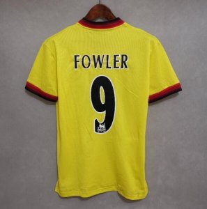 1998-99 Liverpool Retro Third Away Soccer Jersey Shirt Fowler #9