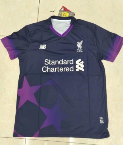 2019-20 Liverpool Purple Star Training Shirt