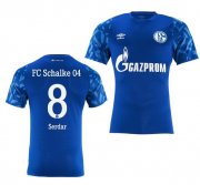 2019-20 Schalke 04 Home Soccer Jersey Shirt Suat Serdar #8