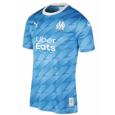 2019-20 Olympique Marseilles Away Soccer Jersey Shirt With Sponsor