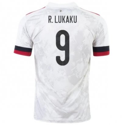 2020 EURO Belgium Away Soccer Jersey Shirt ROMELU LUKAKU #9