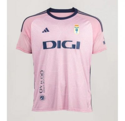 2023-24 Real Oviedo Away Soccer Jersey Shirt