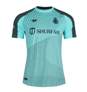 2022-23 Al-Nassr FC Blue Goalkeeper Soccer Jersey Shirt