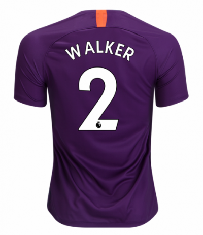 2018-19 Manchester City Third Soccer Jersey Shirt Kyle Walker #2